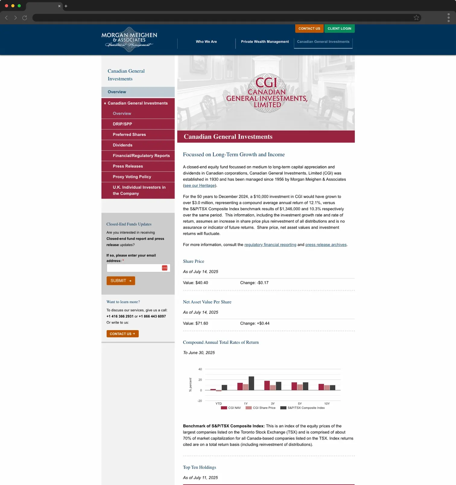 Homepage design before.